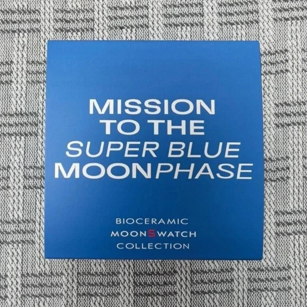 Swatch x Omega MISSION TO THE Super Blue Moonphase Watch
